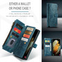 CaseMe Shockproof Samsung Galaxy S21 Ultra 5G Wallet Case Cover Multi. Card Slots G998