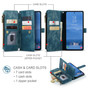 CaseMe Shockproof Samsung Galaxy S25 5G Wallet Case Cover Multi. Card Slots S931