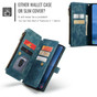 CaseMe Shockproof Samsung Galaxy S25 5G Wallet Case Cover Multi. Card Slots S931