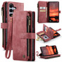 CaseMe Shockproof Samsung Galaxy S25 5G Wallet Case Cover Multi. Card Slots S931