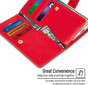 Goospery iPhone 15 Mansoor Diary 9 Card Slots + 2 Cash Pockets Wallet Case Cover iPhone15