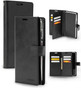 Goospery iPhone 17 Pro Mansoor Diary 9 Card Slots + 2 Cash Pockets Wallet Case Cover 17Pro