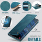 CaseMe Samsung Galaxy S23 Ultra 5G Detachable Wallet Folio Case Cover S23Ultra S918