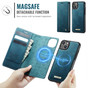 CaseMe iPhone 15+ Plus Detachable MagSafe Wireless Charging Folio Case Cover Apple