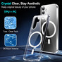 Samsung Galaxy S26+ Plus 5G MagSafe Clear Phone Case Shockproof Cover S947