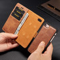 DG.Ming iPhone 17e Detachable Classic Folio Wallet Case Cover Apple