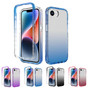 iPhone 17e 2-in-1 Shockproof Clear Gradient Case Bumper Cover Apple iPhone17e
