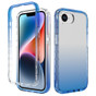 iPhone 17e 2-in-1 Shockproof Clear Gradient Case Bumper Cover Apple iPhone17e