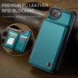 CaseMe Shockproof iPhone 17e (2026) Wallet Case Cover Back Flip Apple