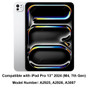 Compatible model: iPad Pro 13-inch (2024, M4) / 7th Gen. (2)