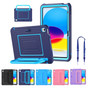 Kids Shockproof Strap iPad 10.9' 2022 10th Gen Apple Case Cover Ripple Pattern