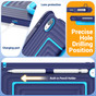 Kids Shockproof Strap iPad 10.9' 2022 10th Gen Apple Case Cover Ripple Pattern