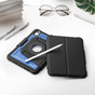 Shockproof iPad mini 7 (A17 Pro) Detachable Rotate Colour PC Case Cover Apple mini7 7th Gen