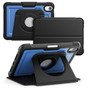 Shockproof iPad mini 7 (A17 Pro) Detachable Rotate Colour PC Case Cover Apple mini7 7th Gen