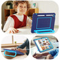 Kids Shockproof Strap iPad (A16) 11" 2025 11th Gen Apple Case Cover iPad11 Ripple Pattern