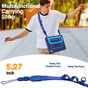 Kids Shockproof Strap iPad (A16) 11" 2025 11th Gen Apple Case Cover iPad11 Ripple Pattern