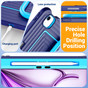 Kids Shockproof Strap iPad Air 5 2022 10.9" Apple Case Cover 5th gen Air5 Ripple Pattern