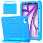 Kids Shockproof Strap iPad Air 11" M3 2025 Apple Case Cover Air11 7th Gen Ripple Pattern