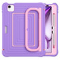 Kids Shockproof Strap iPad Air 11" M4 2026 Apple Case Cover Air11 8th Gen Ripple Pattern
