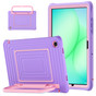 Kids Shockproof Strap Samsung Galaxy Tab A9+ Plus 11" X210 X216 Case Cover Ripple Pattern