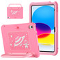 Kids Shockproof Strap iPad 10.9" 2022 10th Gen Apple Case Cover Astronaut Pattern