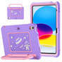 Kids Shockproof Strap iPad (A16) 11" 2025 11th Gen Apple Case Cover iPad11 Astronaut Pattern