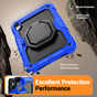 Shockproof iPad 10.9" 2022 10th Gen Ring Stand Rugged Case Cover Apple