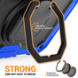Shockproof iPad 10.9" 2022 10th Gen Ring Stand Rugged Case Cover Apple