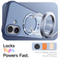 Shockproof iPhone 16 MagSafe Wireless Charging 360 Rotate Stand Case Cover Colour Ring Apple iPhone16