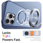 Shockproof iPhone 16 Pro MagSafe Wireless Charging 360 Rotate Stand Case Cover Colour Ring Apple 16Pro