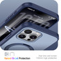 Shockproof iPhone 16 Pro Max MagSafe Wireless Charging 360 Rotate Stand Case Cover Colour Ring Apple ProMax