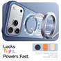 Shockproof iPhone 17 Pro MagSafe Wireless Charging 360 Rotate Stand Case Cover Colour Ring Apple 17Pro