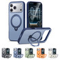 Shockproof iPhone 17 Pro Max MagSafe Wireless Charging 360 Rotate Stand Case Cover Colour Ring Apple ProMax
