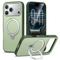 Shockproof iPhone 17 Pro Max MagSafe Wireless Charging 360 Rotate Stand Case Cover Colour Ring Apple ProMax