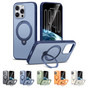 Shockproof iPhone 16e MagSafe Wireless Charging 360 Rotate Stand Case Cover Colour Ring Apple iPhone16e