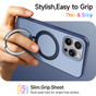 Shockproof iPhone 17e MagSafe Wireless Charging 360 Rotate Stand Case Cover Colour Ring Apple iPhone17e