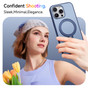 Shockproof iPhone 17e MagSafe Wireless Charging 360 Rotate Stand Case Cover Colour Ring Apple iPhone17e