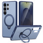 Shockproof Samsung Galaxy S23 Ultra 5G MagSafe Wireless Charging 360 Rotate Stand Case Cover Colour Ring S918