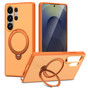 Shockproof Samsung Galaxy S23 Ultra 5G MagSafe Wireless Charging 360 Rotate Stand Case Cover Colour Ring S918