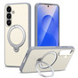 Shockproof Samsung Galaxy S24 5G MagSafe Wireless Charging 360 Rotate Stand Case Cover Colour Ring S921