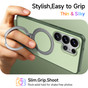Shockproof Samsung Galaxy S26 Ultra 5G MagSafe Wireless Charging 360 Rotate Stand Case Cover Colour Ring S948