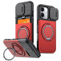 Shockproof iPhone 17 Card Holder 360 Rotate Stand Case Cover Apple