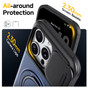 Shockproof iPhone 15+ Plus Card Holder 360 Rotate Stand Case Cover Apple 15Plus