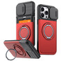 Shockproof iPhone 15+ Plus Card Holder 360 Rotate Stand Case Cover Apple 15Plus