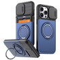 Shockproof iPhone 15 Card Holder 360 Rotate Stand Case Cover Apple iPhone15