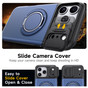 Shockproof iPhone 17 Pro Card Holder 360 Rotate Stand Case Cover Apple 17Pro