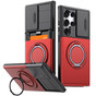 Shockproof Samsung Galaxy S23 Ultra 5G Card Holder 360 Rotate Stand Case Cover S918
