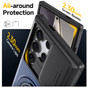 Shockproof Samsung Galaxy S22 Ultra 5G Card Holder 360 Rotate Stand Case Cover S908
