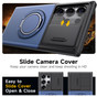 Shockproof Samsung Galaxy S24 Ultra 5G Card Holder 360 Rotate Stand Case Cover S928