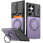 Shockproof Samsung Galaxy S24 Ultra 5G Card Holder 360 Rotate Stand Case Cover S928
